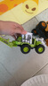 卡威（KIV）合金工程车玩具翻斗运输车吊车挖掘机搅拌车大卡车儿童玩具车男孩 双头铲车-绿色 实拍图