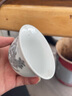 豪祥（HAOXIANG） 轻奢高档单个三才盖碗家用办公陶瓷功夫茶具紫砂敬茶碗泡茶器 白瓷山水盖碗 实拍图