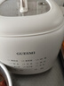 皆米（GUESMI）煮蛋器蒸蛋器全自动迷你小型煮蛋锅智能定时7种模式自动断电多功能温泉蛋电炖盅锅 单层 陶瓷炖盅+蒸架 实拍图