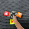 百里霜电子木鱼3个装功德+1解压玩具发光钥匙扣功德按键创意减压玩具 实拍图