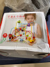 木制串珠绕珠1-2-3周岁男女孩婴幼儿童6-12个月宝宝动手动脑智力玩具 三轨交通绕珠 晒单实拍图