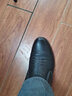 蜘蛛王 棉鞋男冬季保暖加绒靴子中老年爸爸皮鞋男 280603 黑色 43  实拍图