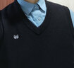恒源祥 纯羊毛背心男马甲秋季套头V领针织羊毛衫坎肩内搭无袖男式毛衣 实拍图