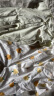 童泰（TONGTAI）婴儿短袖连体夏季衣服新生家居儿童2件装TS42J455-DS绿色73cm 晒单实拍图