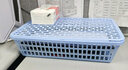 得力（deli）文件篮凭证筐A4收纳框单据筐财务收纳框桌面办公用品整理置物架资料筐收纳盒 办公用品 浅蓝带盖 36*25.5*9cm -924 实拍图