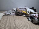席师傅 凉席竹席1.8x2米夏季可折叠加厚双面席子单人夏天冬夏两用 艾草醇朴席【配竹枕套】 150cm*195cm 【八年楠竹】 实拍图