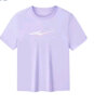 鸿星尔克儿童装男童速干短袖t恤夏季短T男生夏装运动半袖T恤 浅粉紫 160 实拍图