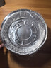 美丽雅空气炸锅锡纸碗18.5cm*40只 烤箱专用铝箔盘食品级烘焙工具 实拍图
