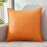 芝华士皮沙发抱枕科技布轻奢客厅靠枕套现代靠垫腰枕大防水北欧 靓橙橘 45cm*45cm 枕套 (+三维棉内芯) 实拍图