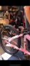 凤凰（Phoenix）山地自行车男女成人变速车瑞途 钢架三刀轮-彩云粉 24寸 24速  晒单实拍图