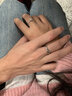 柯芙尼银荆棘与玫瑰情侣戒指男女一对活口对戒圣诞节礼物送女生女友老婆 小王子玫瑰情侣对戒 实拍图