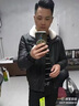 杰逊斯加厚保暖皮棉衣男冬季潮流羊羔毛领修身棉服皮衣外套男士痞帅棉袄 A368-PM9816黑色（单件外套） M （95-110斤） 实拍图