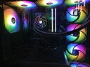 Thermalright(利民) TL-C12C-S X3 黑色argb12cm机箱幻彩低噪风扇ARGB 4PIN PWM 1550转速 三连包 实拍图