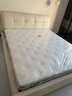 全友家居现代简约头层牛皮软包床头双人大床1.5X2米主卧室落地真皮床 象牙白|1.8m皮床+169床垫 实拍图