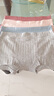 棉宜人4条装女士内裤女棉平角裤高腰提臀抗菌裆无痕透气四角短裤 4条装A-灰色 中蓝 杏肤 豆沙 XL（推荐125-145斤） 实拍图