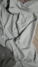 杉杉（FIRS）短袖衬衫男中年商务休闲正装宽松免烫衬衣 TCT4299短袖绿色 42  实拍图