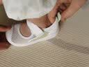 巴拉巴拉宝宝学步鞋儿童凉鞋鞋子婴儿男宝女宝夏网面透气防滑 白绿色调00314 19码 实拍图