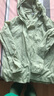 真维斯（JEANSWEST）时尚防晒衣女夏季新款女士轻薄透气皮肤衣女装冰感连帽防晒服外套 豆绿 UPF50+ （纯色） S 实拍图