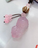 乐蕾迪玛瑙玉髓粉貔貅钥匙扣汽车旺运挂件情侣男女创意 粉玉髓小莲花款  实拍图