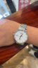 天王（TIAN WANG）手表男 520情人节礼物昆仑系列商务机械男表白色GS5876S.D.S.W 实拍图