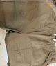马登工装法式卡其色纯棉运动短裤男帆布休闲直筒五分裤男士夏季  卡其色 S 实拍图