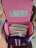 剑桥树儿童书包小学生女孩1-3-6年级减负护脊大容量轻便减压背包双肩包 蝴蝶结A:紫粉色大码 实拍图