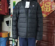 361°儿童轻薄羽绒服男女童冬季中大童连帽外套上衣石墨烯保暖外套 经典黑1901 150 实拍图