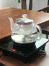 茗之韵底部自动上水壶电热水壶抽水式茶台烧水壶一体家用泡茶专用电茶炉 1L 钢底带灯玻璃单炉整套 实拍图