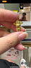 谢瑞麟（TSL）黄金转运珠足金路路通简约猫眼串珠不含手绳YS009 计价类（工费140元） 约0.25g 实拍图