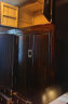 新中式香樟木带顶箱衣柜门实木大衣明清仿古典储物卧室整装家具 深胡桃 整装（100*55*246） 晒单实拍图