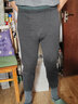 小护士内衣保暖裤男女内穿秋冬加厚加绒 本命年高腰双层护膝单件保暖裤 男-深华灰 2XL /180/110 -尺码偏大 实拍图