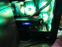 先马（SAMA）朱雀5 黑色 游戏电脑主机箱 玻璃侧透/宽体五金/独立电源仓/支持长显卡/背线/360水冷/E-ATX主板 实拍图