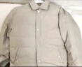 海澜之家（HLA）羽绒服男款轻商务时尚翻领外套男冬季 HWRAW4W021A 浅灰51 M 170/88A 推荐125~136斤 实拍图