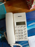 飞利浦(PHILIPS）电话机座机 固定电话 办公家用 免提通话 免电池 来电显示 CORD040白色  实拍图