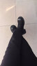 他她（TATA）英伦风粗跟马丁靴女靴羊皮复古加绒短靴秋冬新款WZQ01DD3 黑色（绒里） 38 实拍图