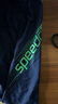 速比涛（Speedo）泳裤男舒适高弹专业训练抗氯柔软速干及膝泳裤 蓝色/绿色 38 实拍图