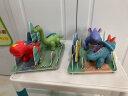 蛋宝乐（DanBaoLe）儿童声光玩具磁性拼装恐龙仿真恐龙模型儿童生日六一儿童节礼物61 恐龙萌拼乐4合1礼盒套装 晒单实拍图