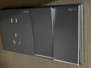 罗格朗（LEGRAND）开关插座电工电料逸景深砂银灰色86型面板墙面暗装电源插座 10A五孔带开（双控） 插座 实拍图