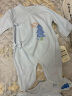 童泰婴儿衣服新生婴儿夏季四季薄款连体衣0-6个月宝宝纯棉内衣2件装 蓝色皮球（四季款） 59cm 实拍图