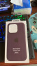 Apple苹果14Pro手机壳原装iPhone14Pro硅胶保护壳MagSafe磁吸充电保护套全包壳 莓果紫色 晒单实拍图
