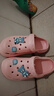 俞兆林洞洞鞋男女情侣沙滩鞋厚底增高凉拖鞋外穿 YE666 粉色 36/37 实拍图