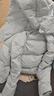 安踏关晓彤同款速暖羽绒服丨三防奶糕短款面包服女士冬季保暖连帽外套 实拍图