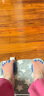 杜威克 瑜伽袜子硅胶防滑练功舒适按摩五指袜耐磨运动透气吸汗粉色 实拍图