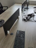 悦美妙办公桌办公室职员电脑桌财务工位双人位桌椅组合简易书桌子工作台 【四人位】米兰橡木色120CM 晒单实拍图