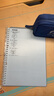 国誉(KOKUYO)进口B5笔记本子Campus便携轻薄Smart Ring活页本内含10张纸 浅蓝 RU-SP700LB 实拍图