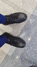 海澜之家（HLA）男鞋舒适百搭休闲皮鞋子男款板鞋HAABXM1EBH224 黑色42 实拍图