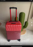 新秀丽（Samsonite）行李箱拉杆箱可扩展时尚商务密码登机箱子旅行箱学生男女\GN0 红色|可扩展 20英寸|净重2.85kg-可登机 晒单实拍图