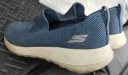 斯凯奇（SKECHERS）男鞋夏季透气一脚蹬网面轻便健步鞋休闲软底百搭懒人运动鞋54609 实拍图