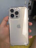 艾德加（Eddga） 适用苹果14promax手机壳15气囊防摔iphone13全透明硅胶保护套镜头全包围简约男女款外壳 苹果14Promax 全透明气囊防摔+钢化膜 实拍图