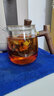 忆壶茶（YIHUTEA） 茶壶玻璃泡茶壶大容量煮茶壶实木把水壶茶水分离茶具 【透明加厚】沐茗壶550ml 实拍图